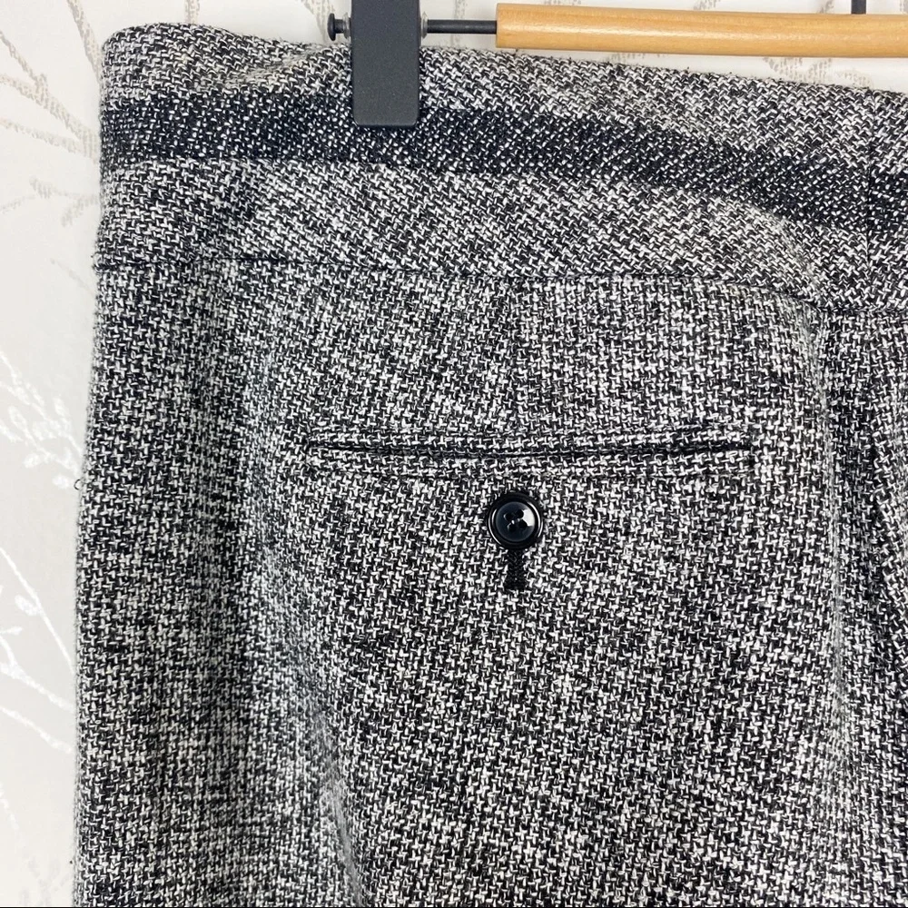 THE LIMITED Tweed Drew Fit Lined Trouser Pant Sz 6 - Picture 5 of 14